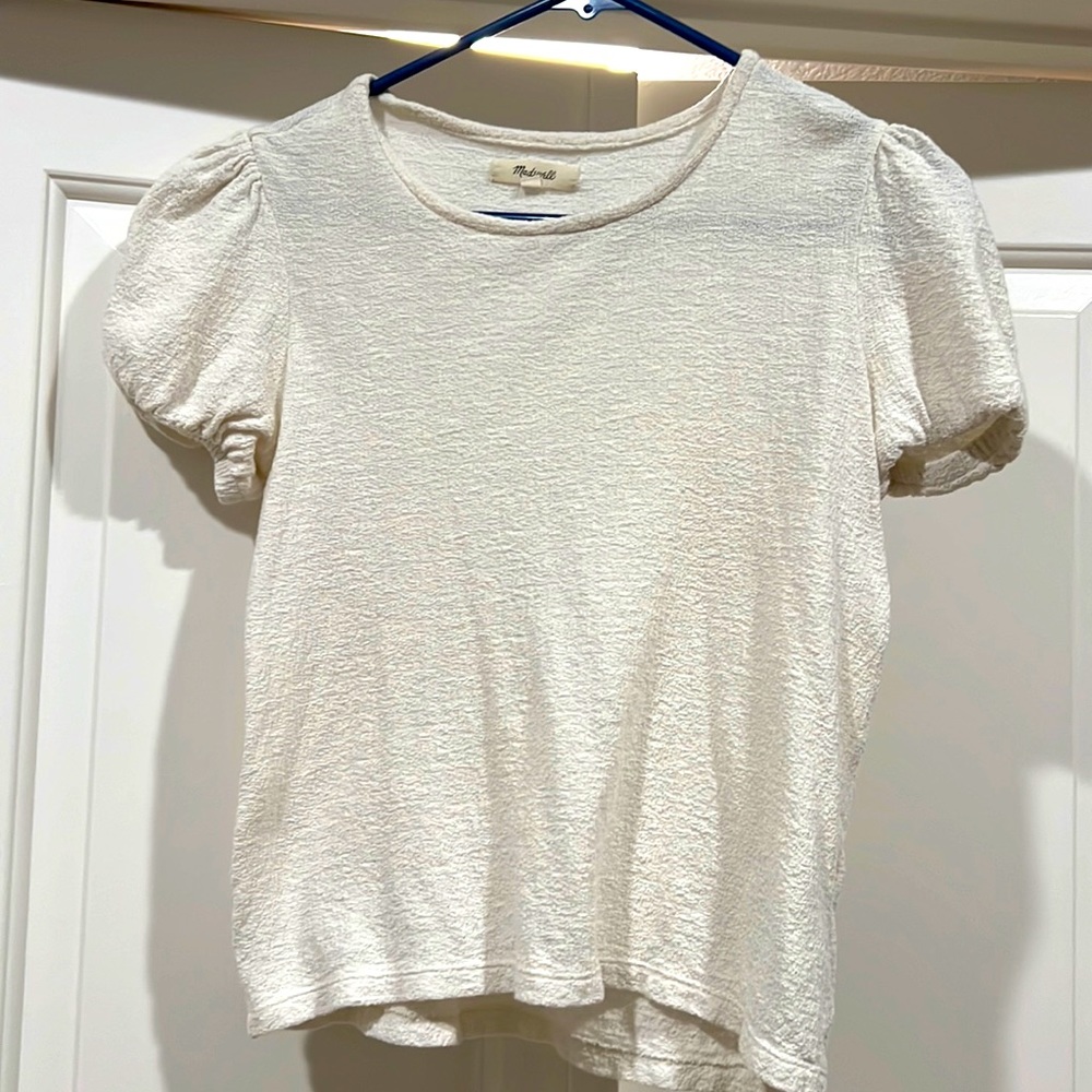 Madewell puff sleeve tee
